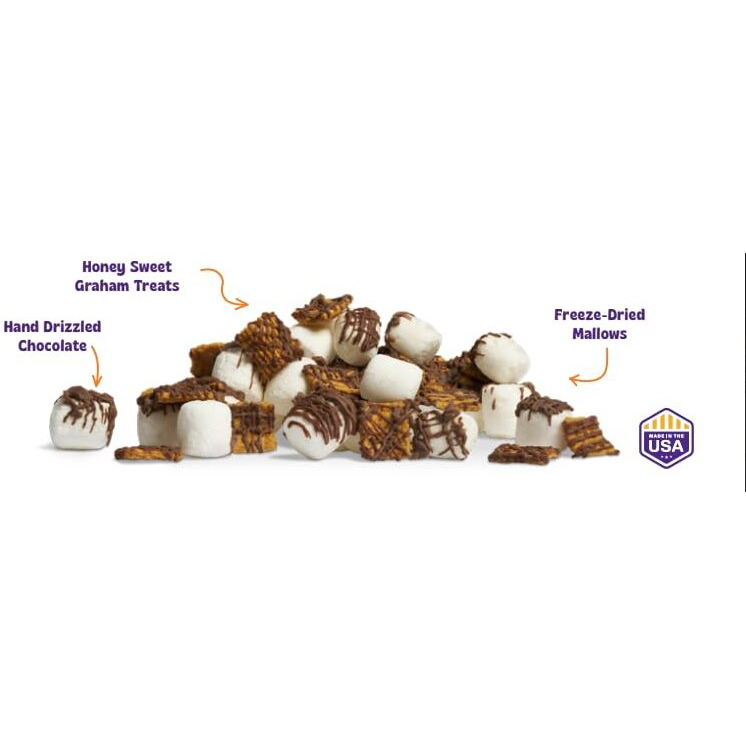 Andersen's Crazy Candy Freeze Dried Candy - Freeze Dried S'More Crunchers, 2.5 Ounces