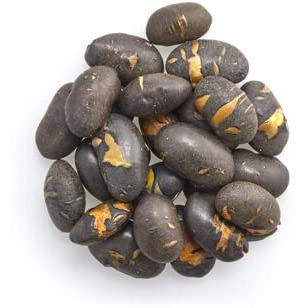 Yupik Soya Beans, Dry Roasted Unsalted Black, 2.2 Lb