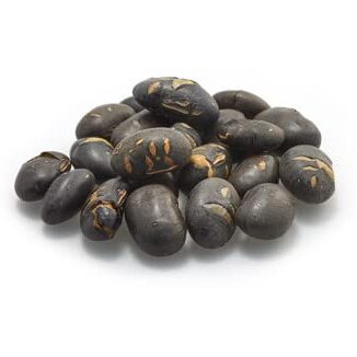 Yupik Soya Beans, Dry Roasted Unsalted Black, 2.2 Lb