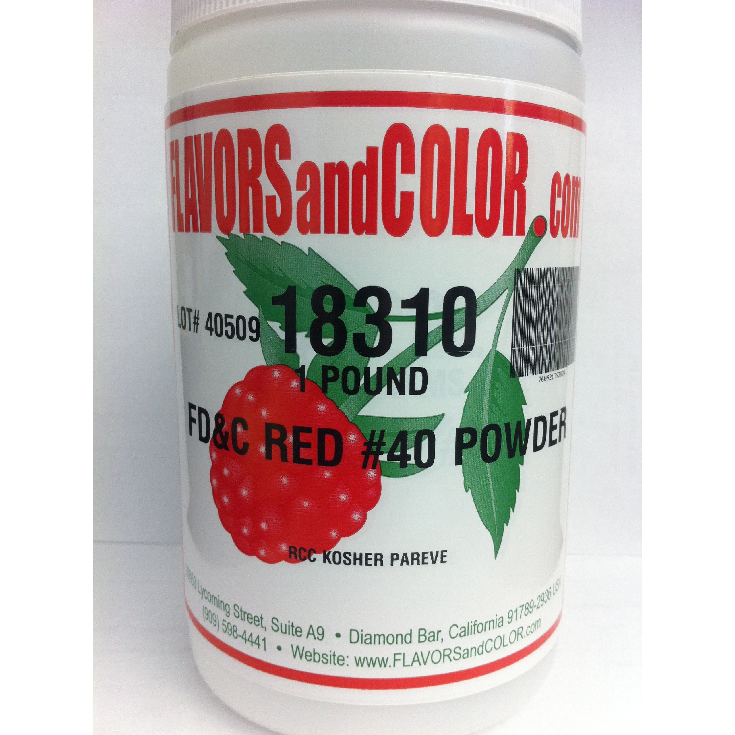 Fd&C Red 40 Powder 454 Grams