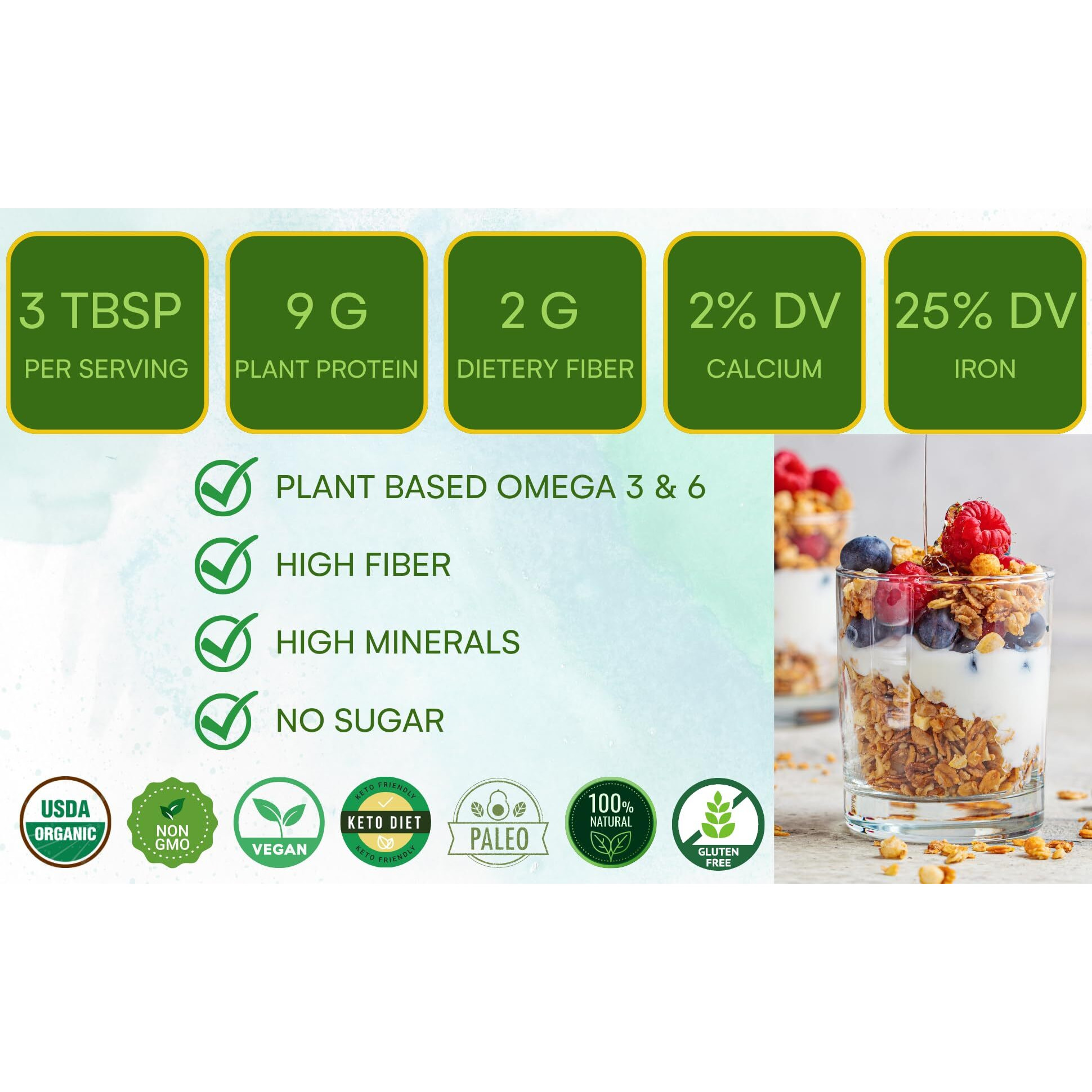 Moonee Naturals - Organic Pumpkin Seeds - Usda Organic - Certified Non-Gmo (2 Pound (Pack Of 1))