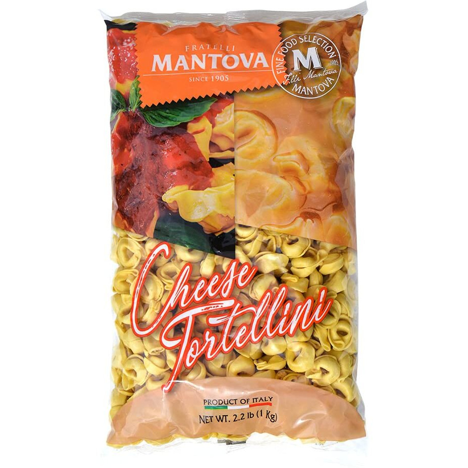 Mantova Cheese Tortellini, 2.2 Lb (Pack Of 1), Product Of Italy, Made With Real Cheese
