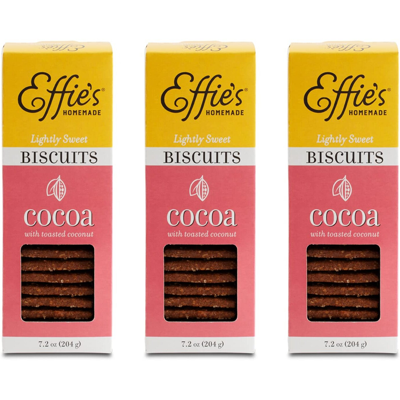 Effie's Homemade Biscuits - Cocoa - 3 Pack