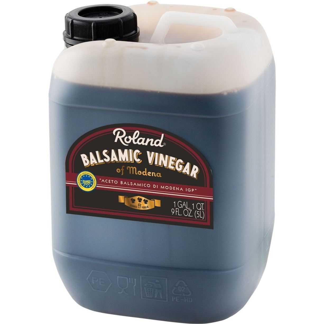 Roland Premium Modena Balsamic Vinegar, 1 Gal 1 Qt Container