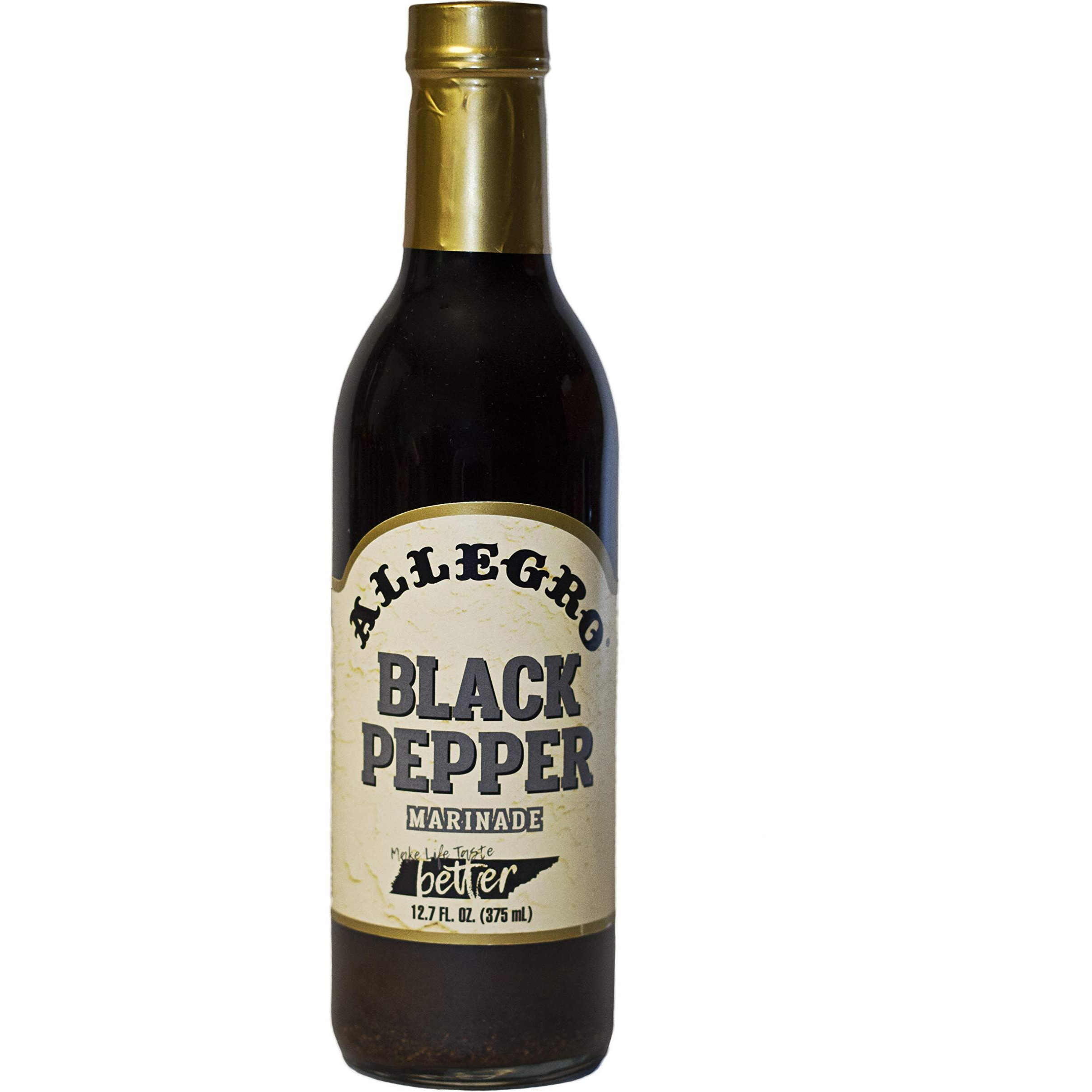 Allegro - The Marinate Everything Marinades - Black Pepper 12.7 Oz, Pack Of 4