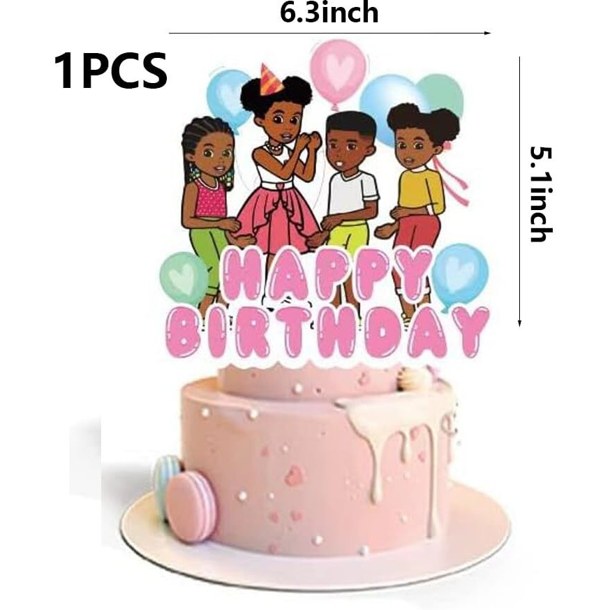 25Pack Gracies Corner Cake Toppers Cupcake Toppers,Gracies Birthday Party Decoration Cake Decorations For Gracies Party Supplies