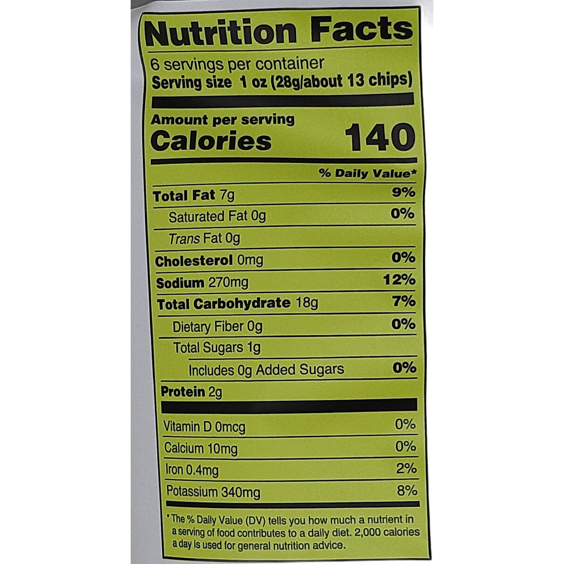 Trader Joe's Chips In A Pickle (Dill Picle Flavored Potato Chips-2 Packs), 6 Ounce (Pack Of 1)