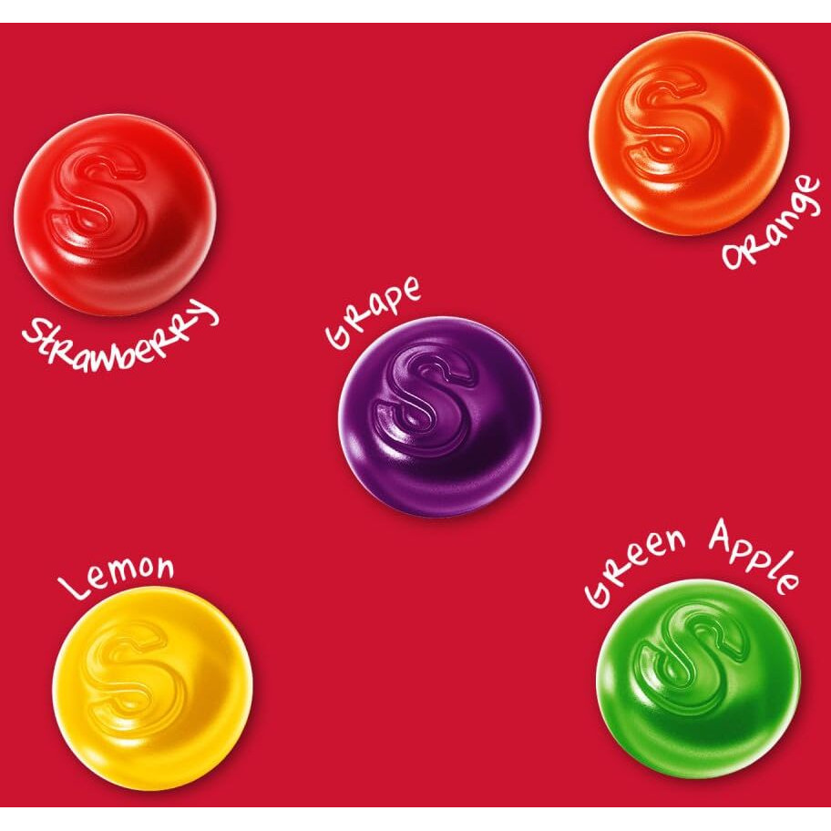 Skittles Original Gummy Candy Bulk Pack, 5.8 Oz Bag (Pack Of 12)