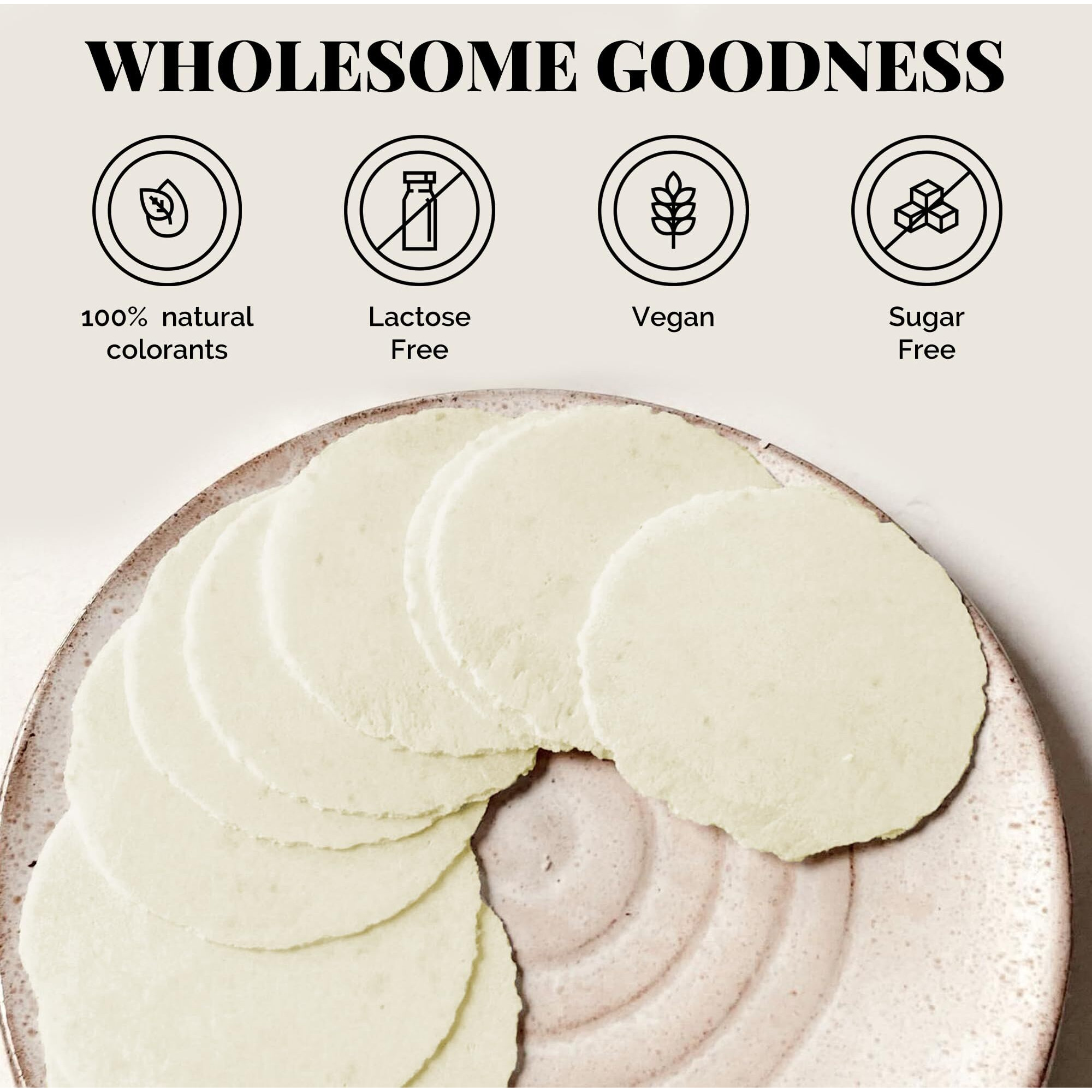 Kalan Coconut Amaranth Flour Wafer Thins, Vegan And Sugar-Free, Pack Of 3