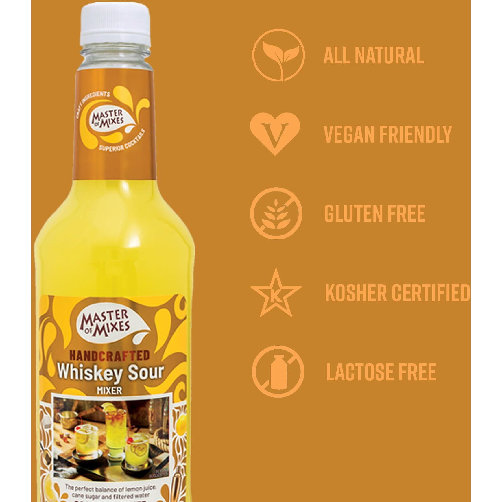 Master Of Mixes Whiskey Sour, 1000 Ml