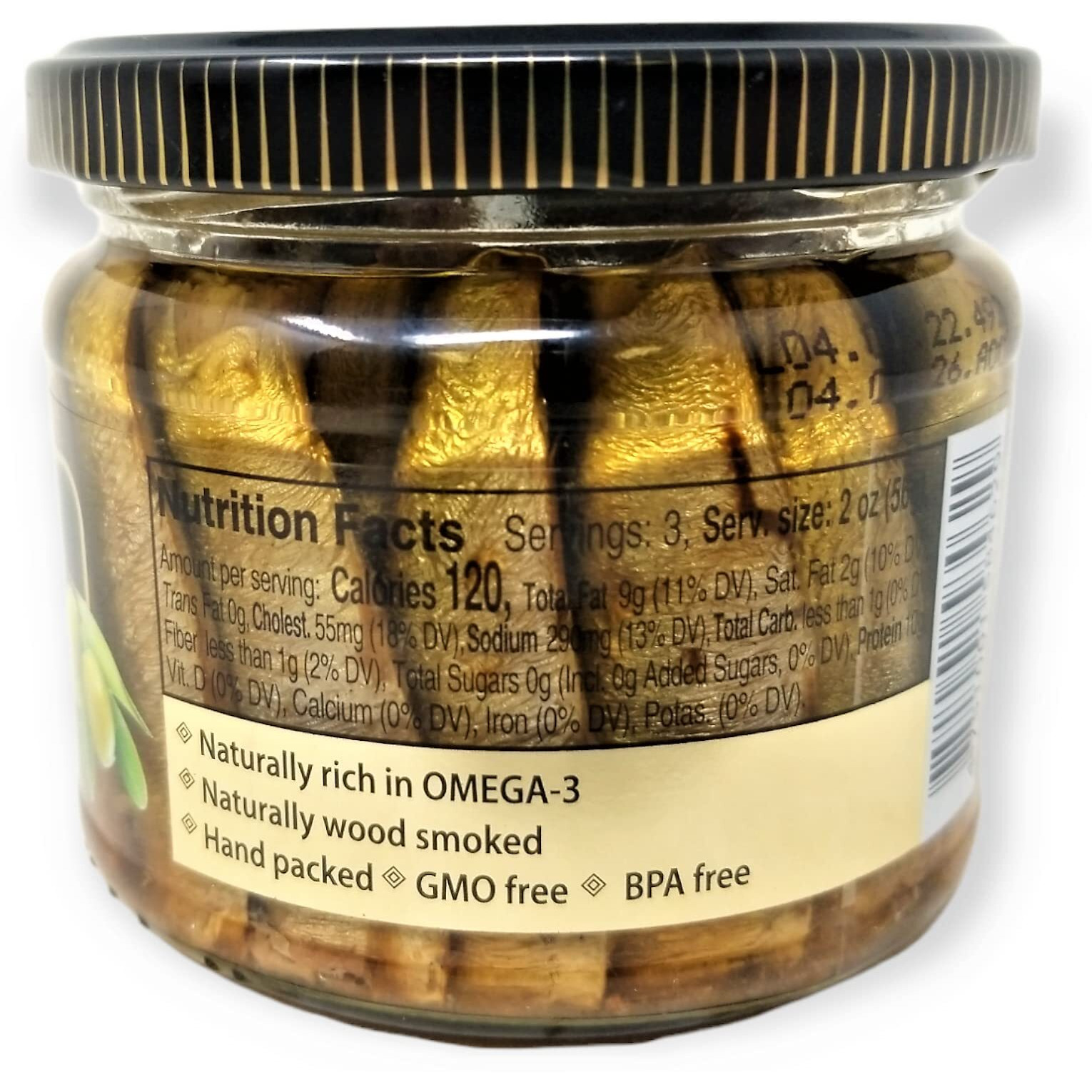 Old Riga Smoked Sprats In Olive Oil 250G/6.2 Oz | Kosher Product, Non Gmo, Bpa Free, Keto Friendly | Rich In Omega-3 Fatty Acid, Vitamins And Minerals| From Fresh Wild Caught Sardines Of Cold European Seas (Pack Of 3)