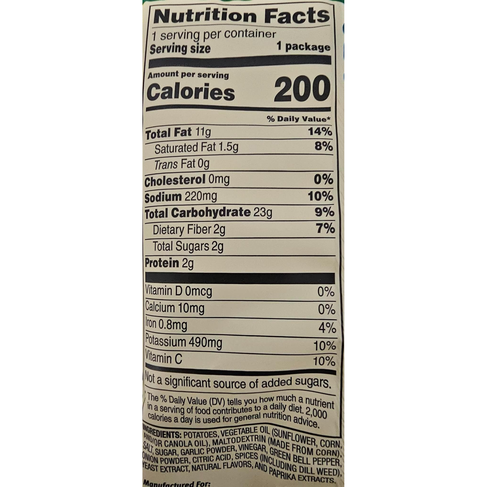 Kettle Cooked Potato Chips By Miss Vickie's Value Pack Bundled By Superdeals | 1.375 Oz Bag | Spicy Dill Pickle | Pack Of 8 With Mystery Bonus Gift
