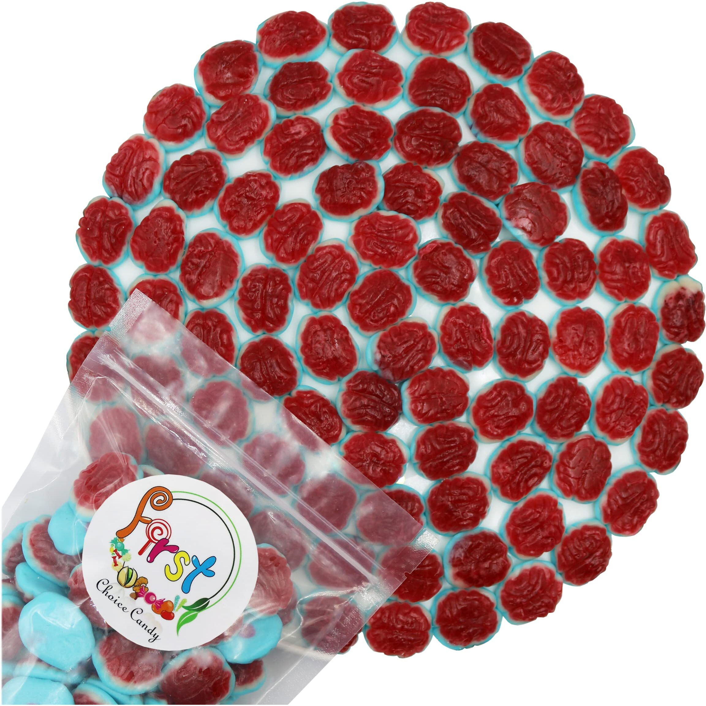 Firstchoicecandy Holloween Gummy Brains (2 Pound (Pack Of 1))