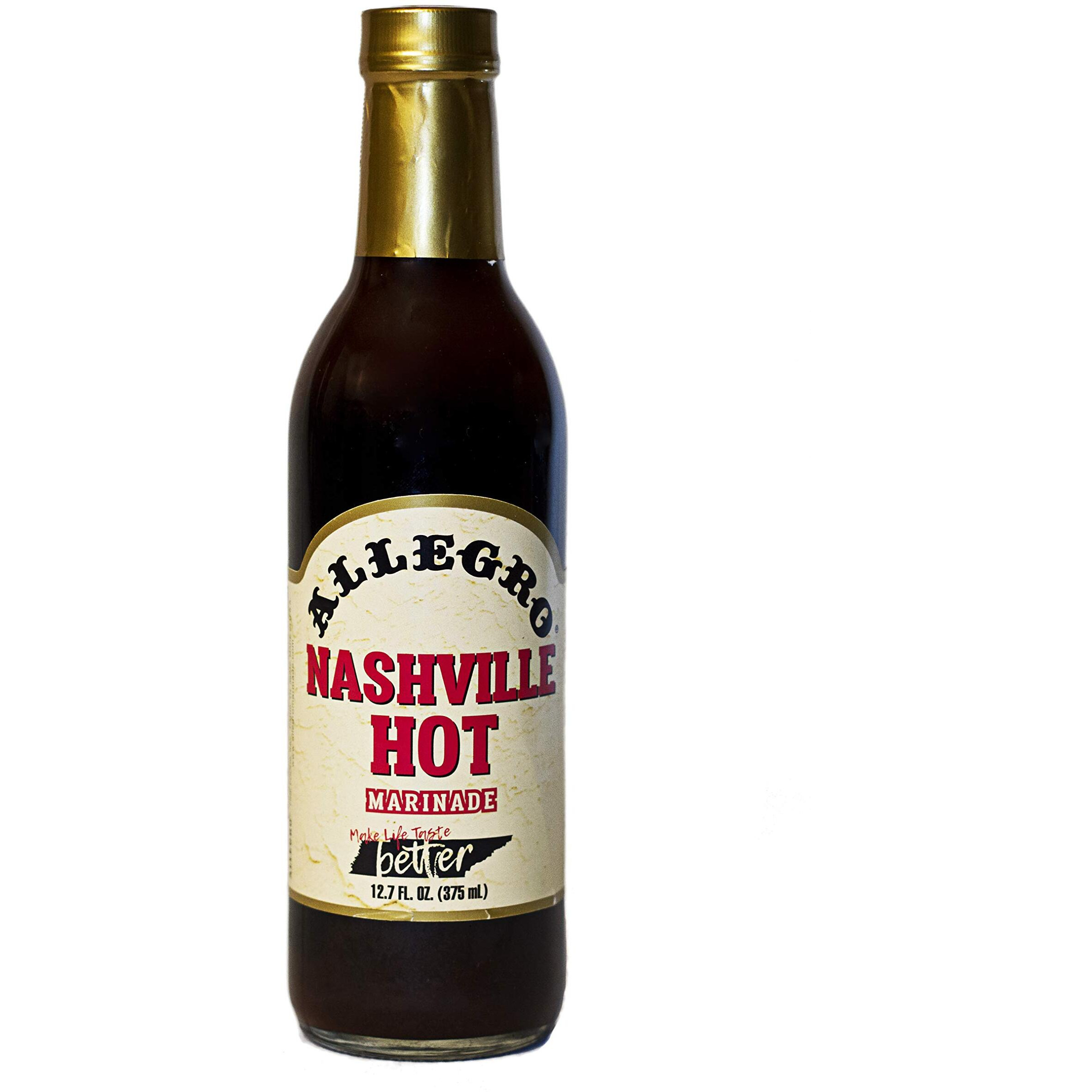 Allegro - The Marinate Everything Marinades - Nashville Hot 12.7 Oz, Pack Of 4