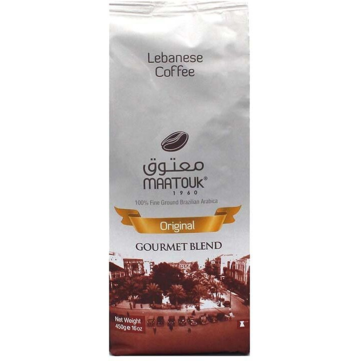 Maatouk Lebanese Coffee Original Gourmet Blend, 16 Ounce