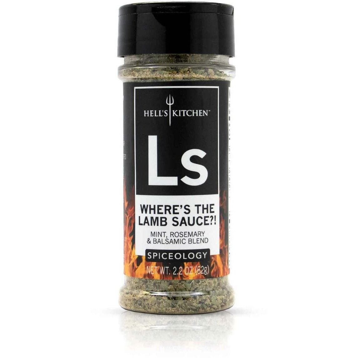Spiceology & Hell's Kitchen - Where's The Lamb Sauce - Mint, Rosemary And Balsamic Spice Blend - All-Purpose Seasoning - 2.3 Oz
