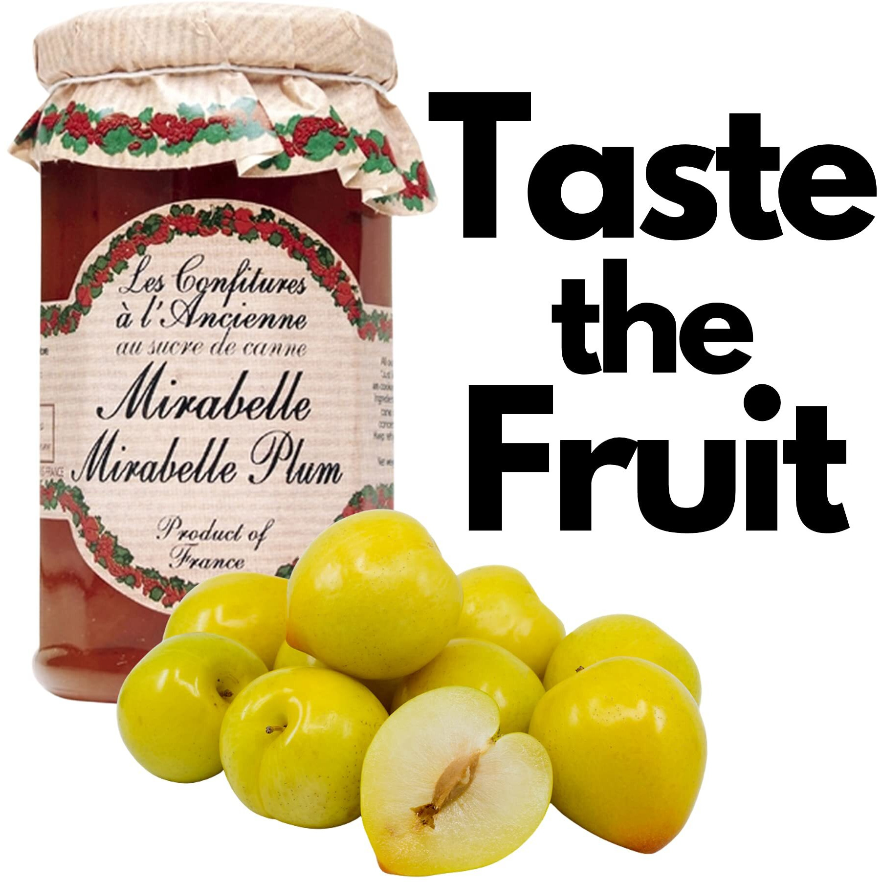 Les Confitures A L'Ancienne Mirabelle Plum Jam (9 Ounce)