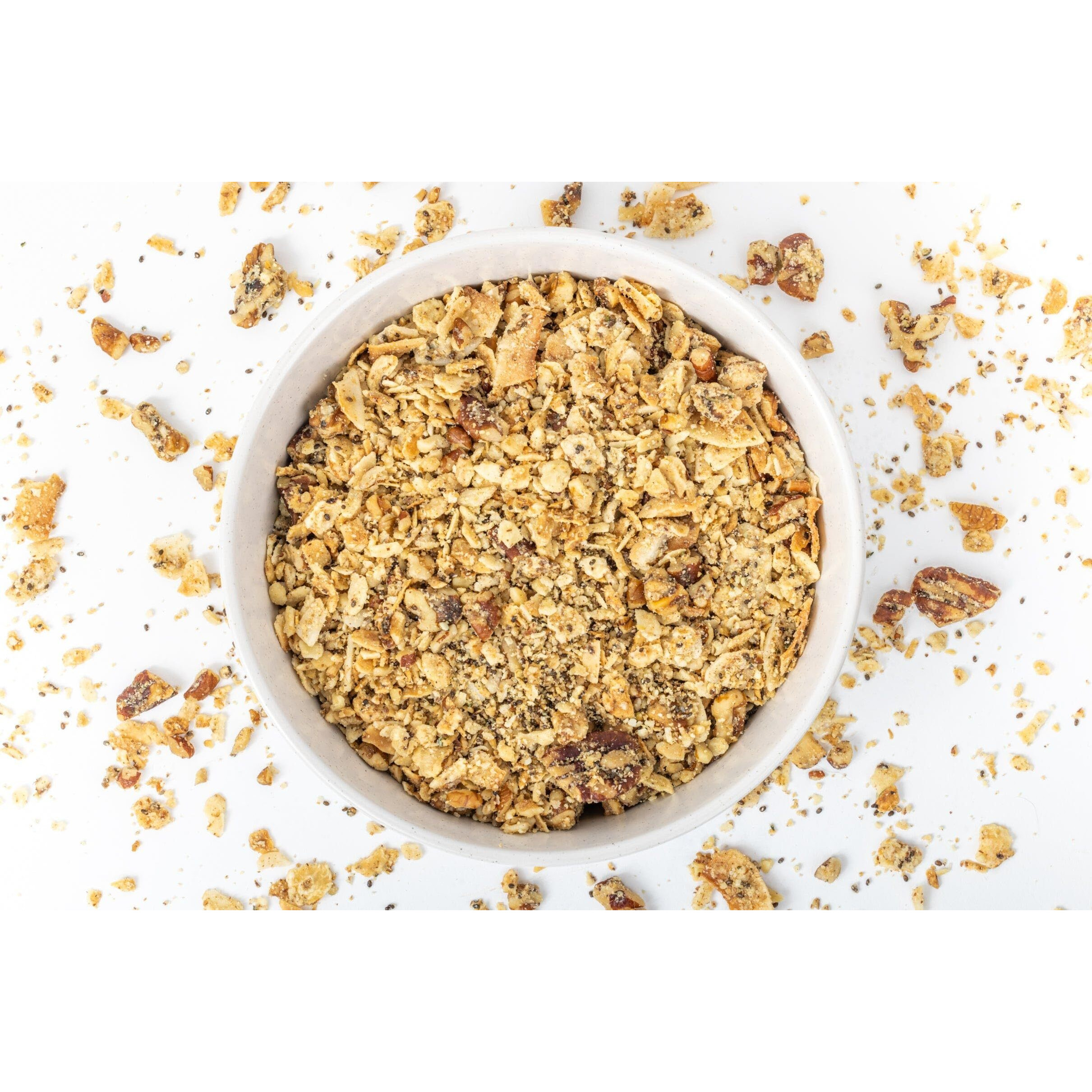 Struesli - Organic Original Granola Redefined | No Added Sweeteners, No Grains | Keto & Paleo Friendly | Gluten-Free, Grain-Free, Sugar-Free | Healthy Adult Snack | High-Fiber, Nutrient-Rich, Satisfying Crunch