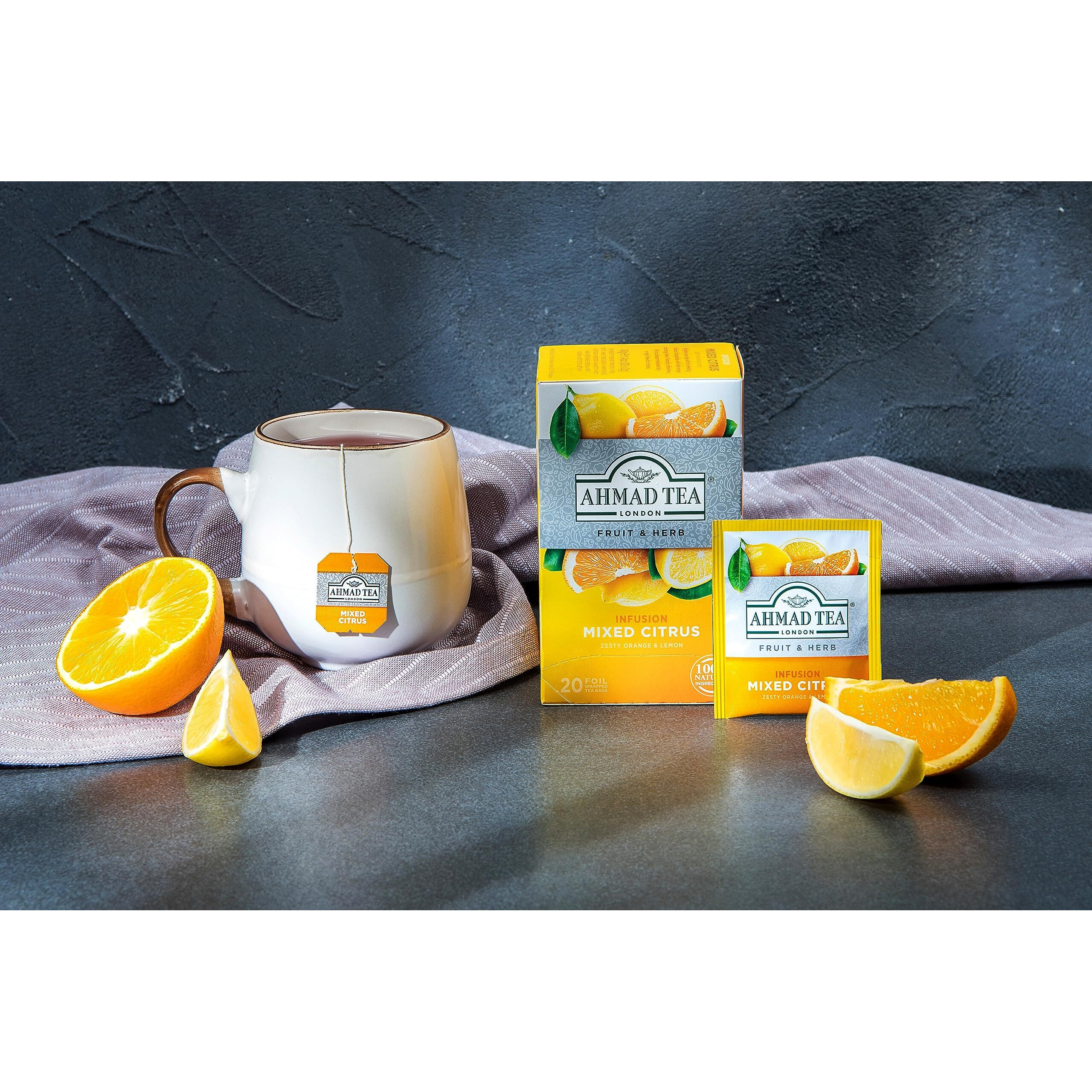 Ahmad Tea, Mixed Citrus, 20 Count (Pack Of 6)