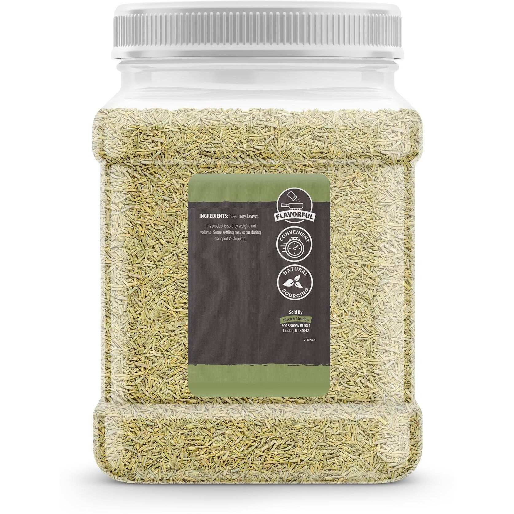 Birch & Meadow 1 Lb Of Rosemary, Cut & Sifted, Cooking Herb