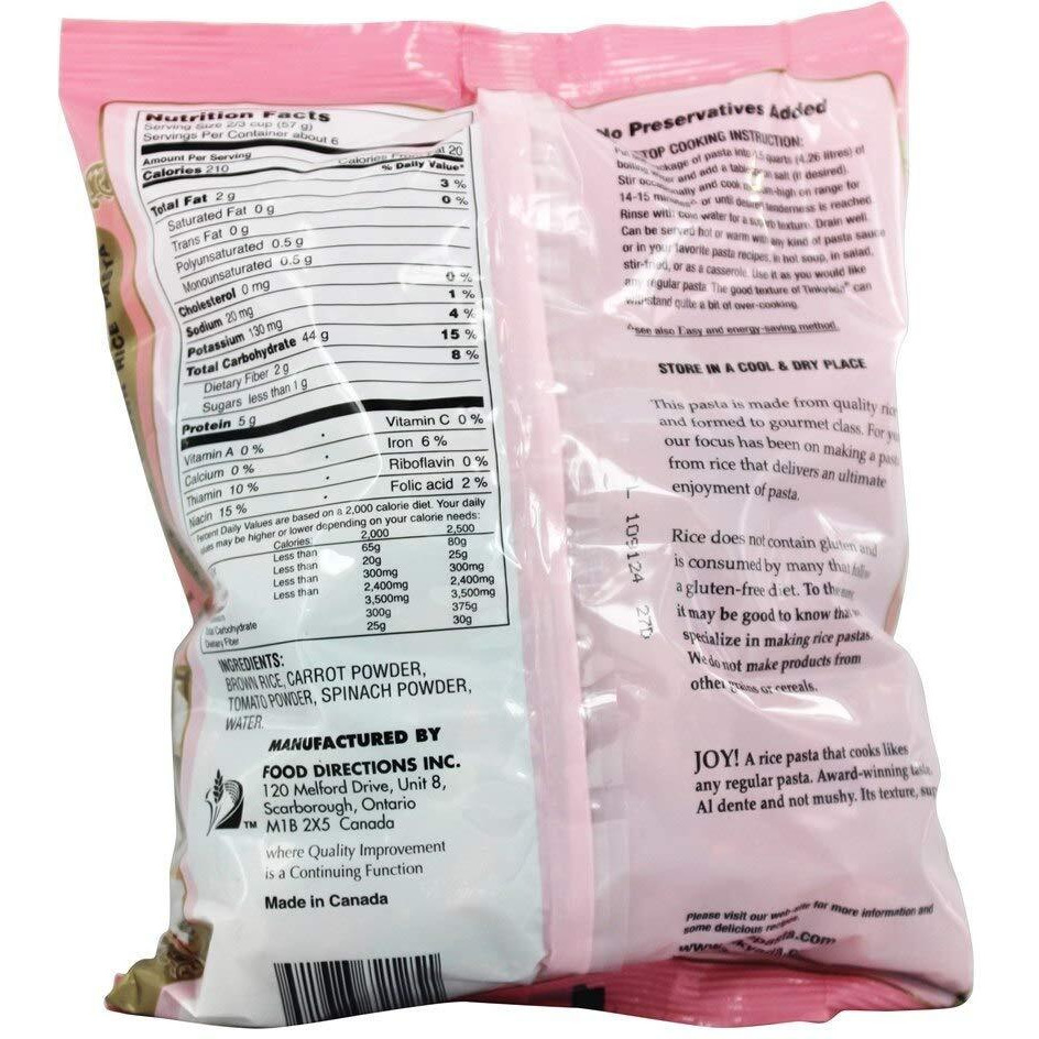 Tinkyada Vegetable Spirals, Gluten Free, 12-Ounce (Pack Of 6)