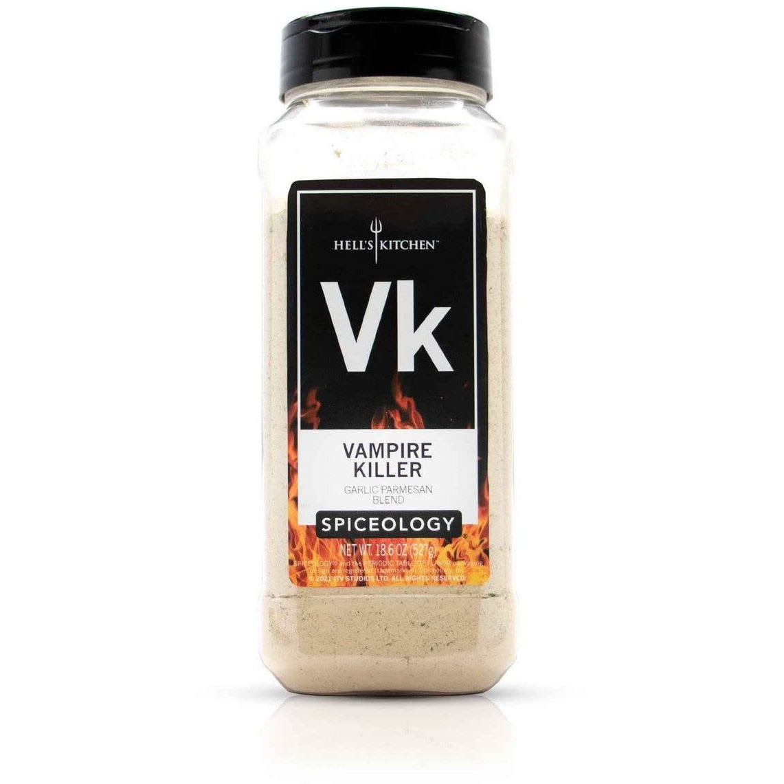 Spiceology & Hell's Kitchen - Vampire Killer - Garlic Parmesan Spice Blend - Savory All-Purpose Seasoning - 18.6 Oz