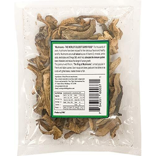 Mushroom House Dried Porcini Mushrooms, 1 Oz Bag