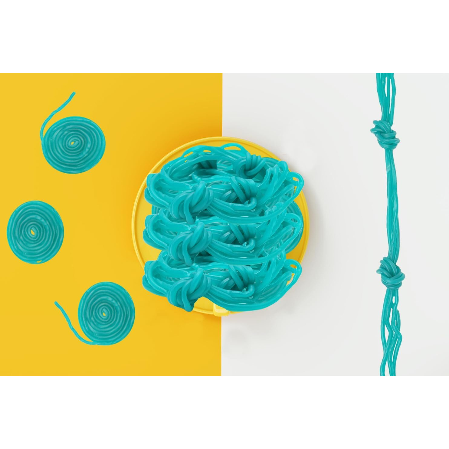 Fruidles Blue Raspberry Licorice Laces, Blue Raspberry Candy For Parties, Birthdays, Events, And Much More (4 Pounds)