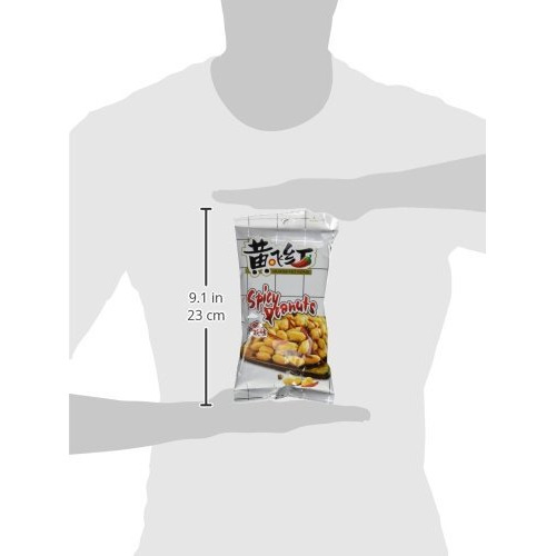 Huangfeihong Spicy Snack Peanuts - 30 3.8 Oz /110G 30 Bags