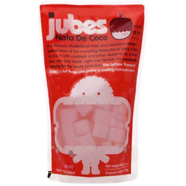 Instan Jelly Nata De Coco Lychee Flavor By Jubes - 12.7Oz (Pack Of 1)