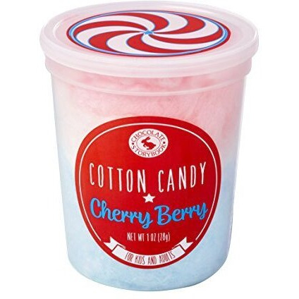 Red, White & Blue Cherry Berry Cotton Candy