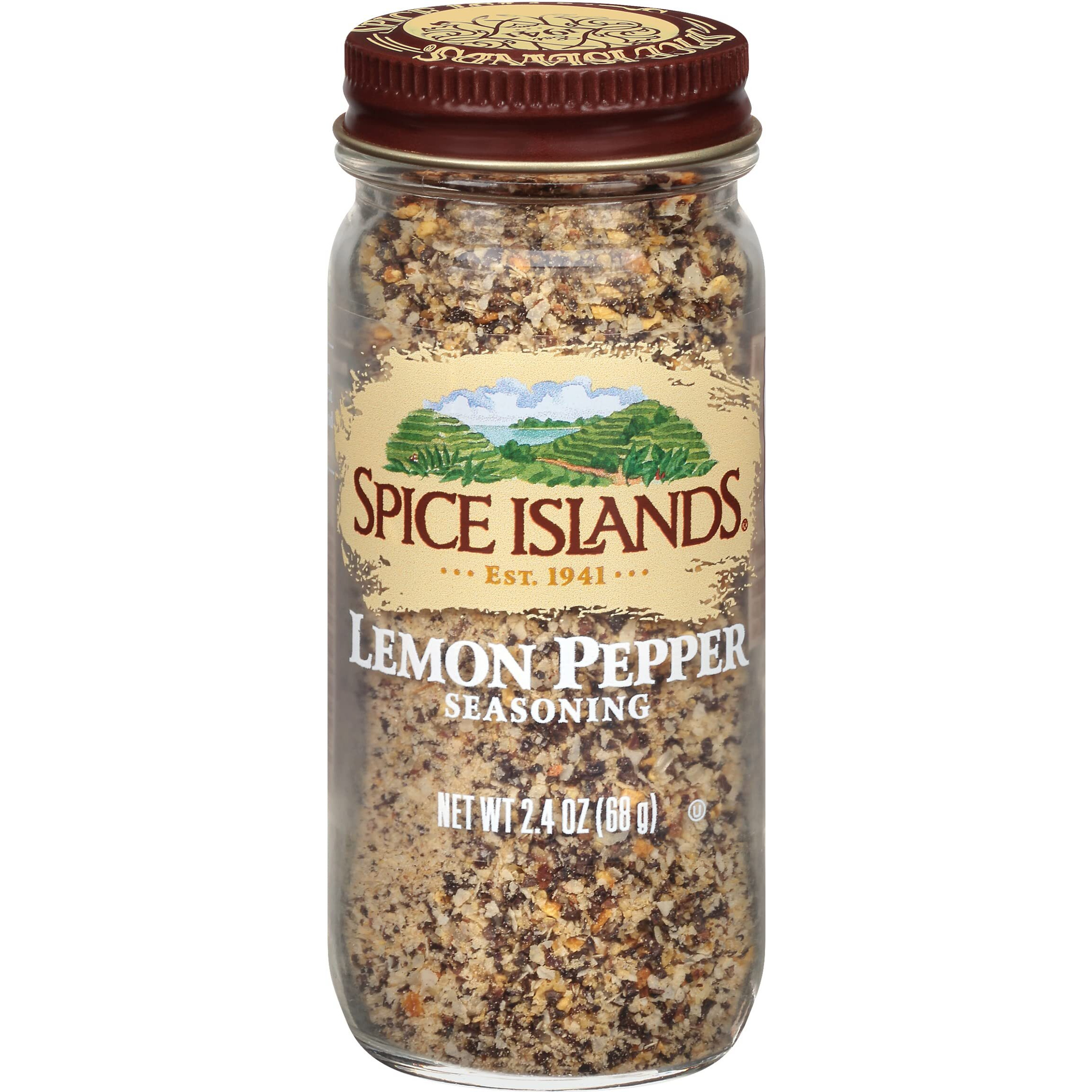 Spice Islands Lemon Pepper Seasoning, 2.4 Ounce