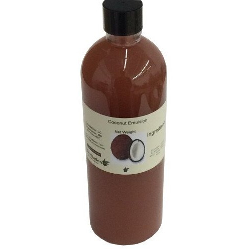 Olivenation Coconut Emulsion For Baking, Water Soluble For Sweet Or Savory Recipes, Cakes, Cookies, Fontant, Frosting, Filling, Non-Gmo, Gluten Free, Kosher, Vegan - 4 Ounces