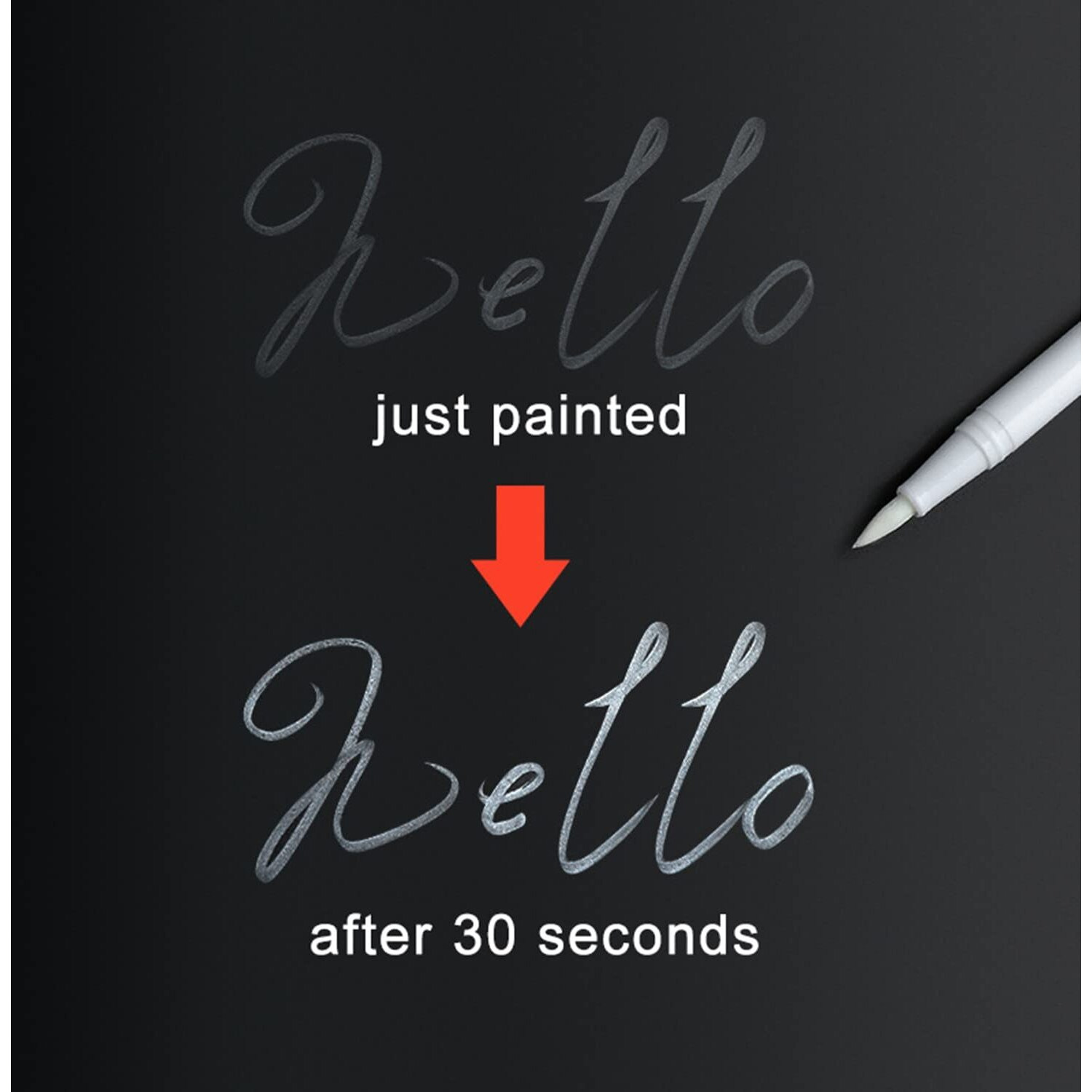 Food Coloring Markers, Edible Markers, Edible Markers For Cookies Food Coloring Pens 3Pcs, Food Decorating Pens, Fine And Thick Tip Food Grade Gourmet Writers For Diy Fondant Cakes Baking Party Decorating Drawing Writing ( White )