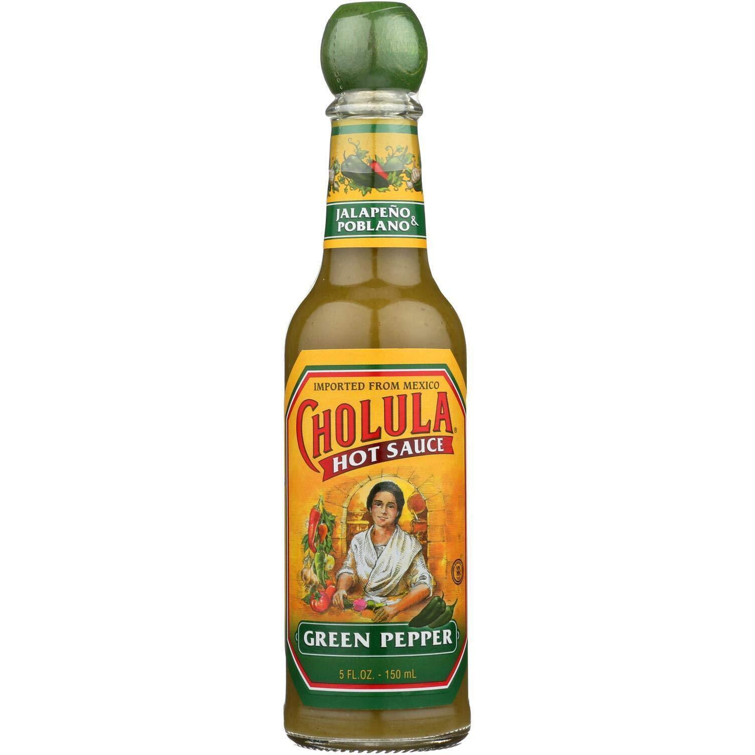 Cholula Green Pepper Hot Sauce 5 Fl Oz Set Of 2
