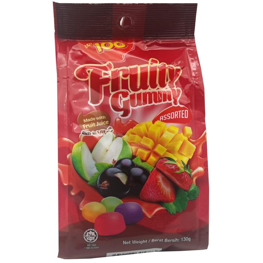 Cocoaland Lot 100 Gummy 150G (628Mart) (Assorted, 1 Pack)