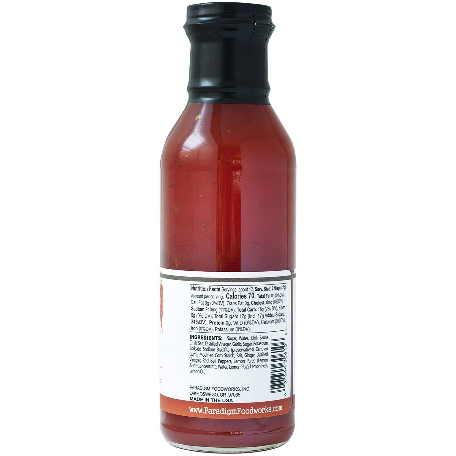 Paradigm Foodworks Thai Sweet Chili Sauce, 12 Fl Oz