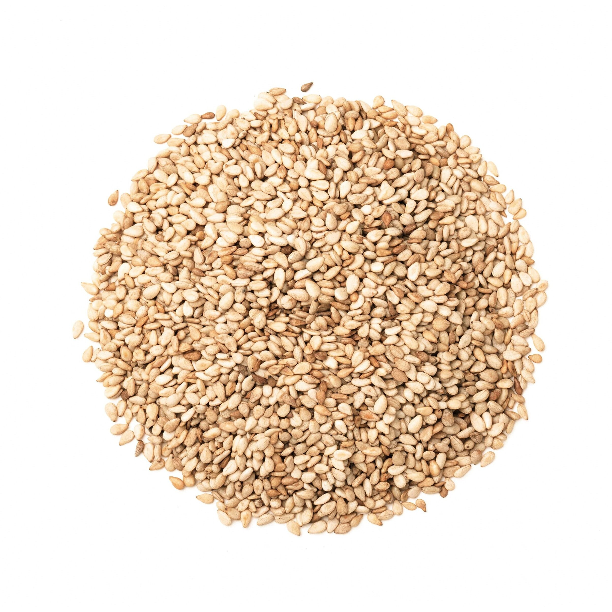 Food To Live Unhulled Sesame Seeds, 1 Pound - Whole Natural Raw White Sesame Seeds, Kosher, Vegan, And Keto, Bulk Sesame. High In Calcium, Iron, And Fiber. Perfect For Stir-Fries, Noodles