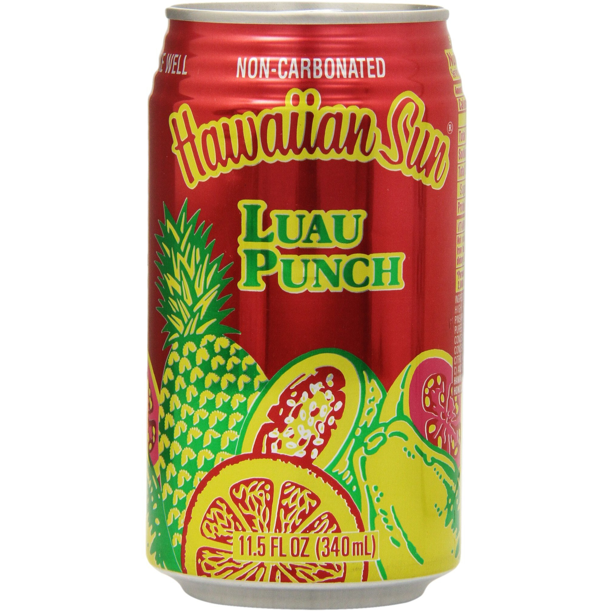 Hawaiian Sun Drink, Luau Punch, 11.5-Ounce (Pack Of 24)