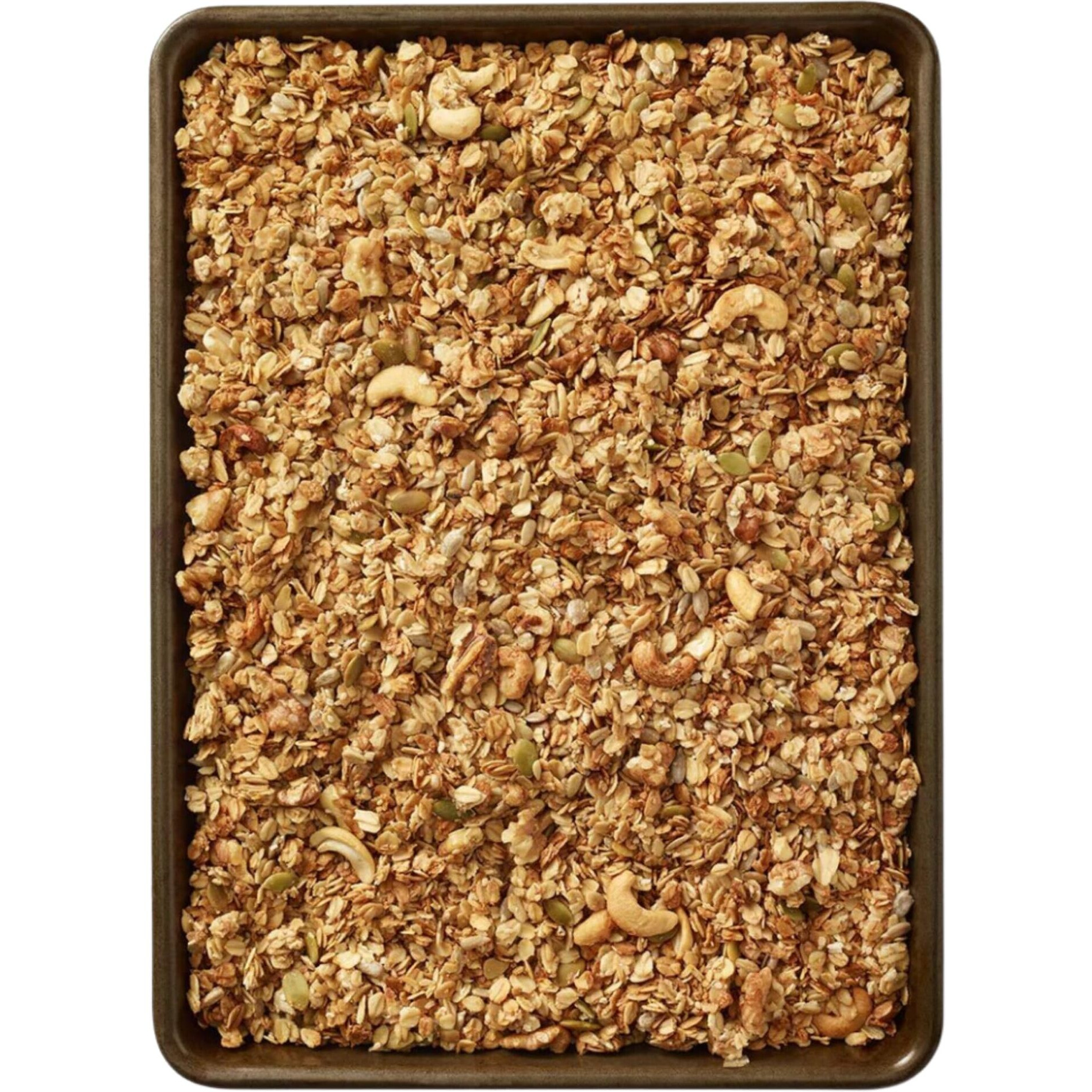 Grandy Organics 10Lb Bulk Bag Organic Granola - Classic Granola With Organic Oats, Pumpkin Seeds, Walnuts & Cashews - Low Sugar, Dairy Free, High Protein Granola, Non-Gmo & Kosher