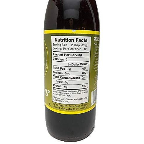 Steen's Pure Cane Vinegar 12Oz 1Pk - Pure And Natural
