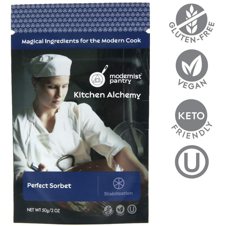 Perfect Sorbet [Sorbet Stabilizer] Vegan Ou Kosher Certified - 50G/2Oz (Stabilizes And Prevents Crystal Formation In Sorbet Recipes)
