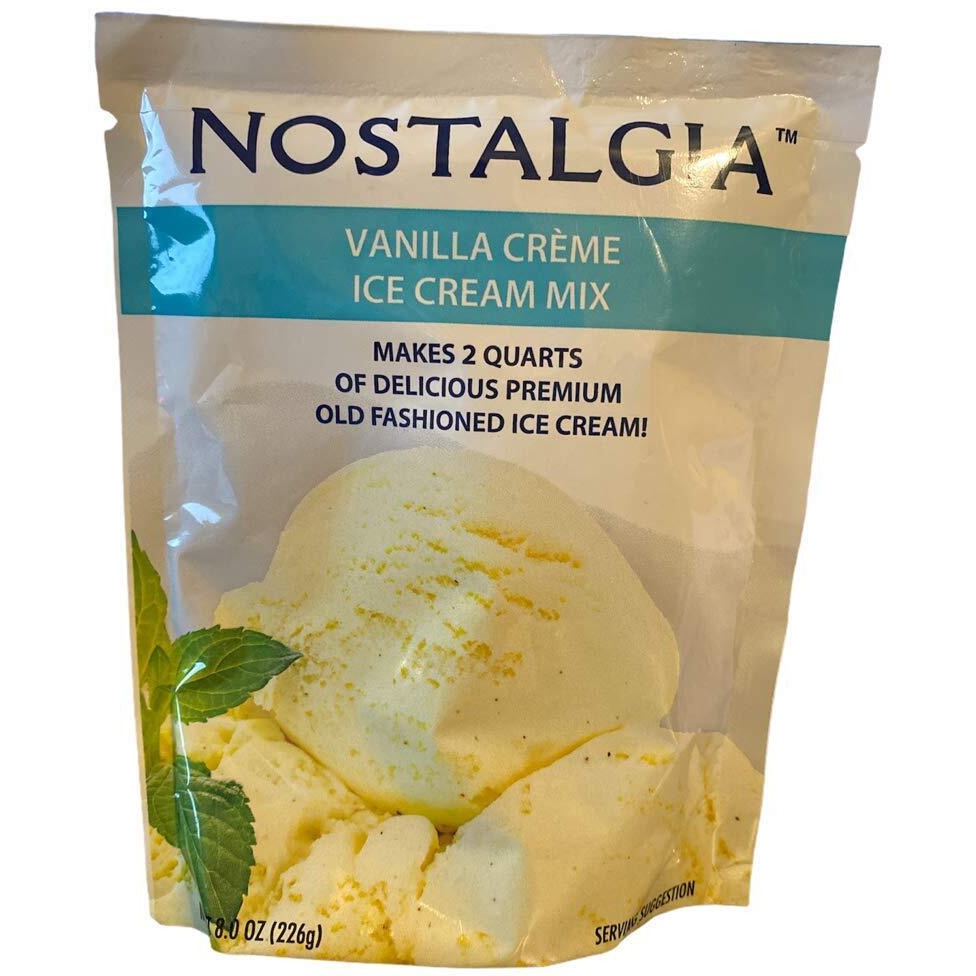 Nostalgia Vanilla Ice Cream Mix