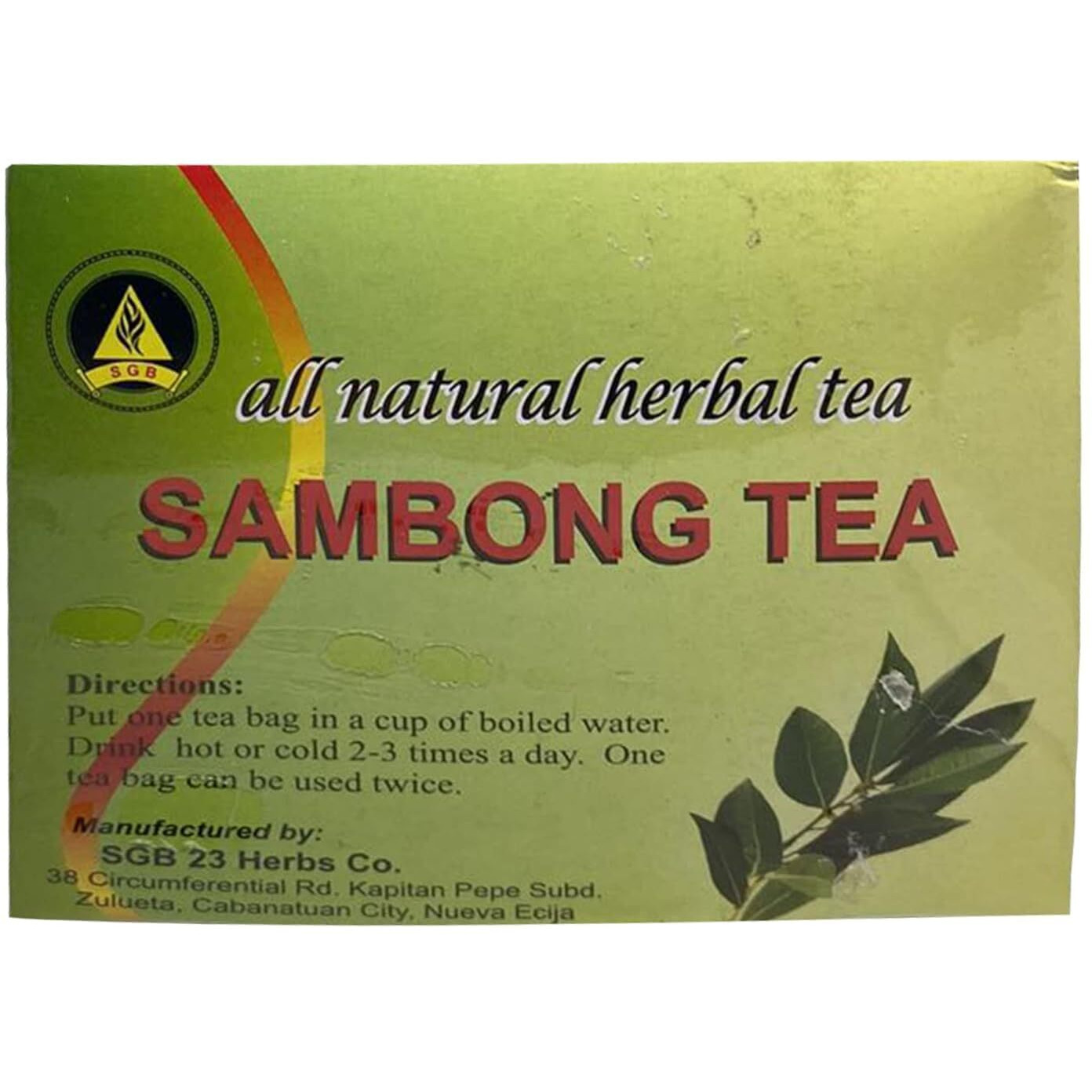 All Natural Sambong Herbal Tea