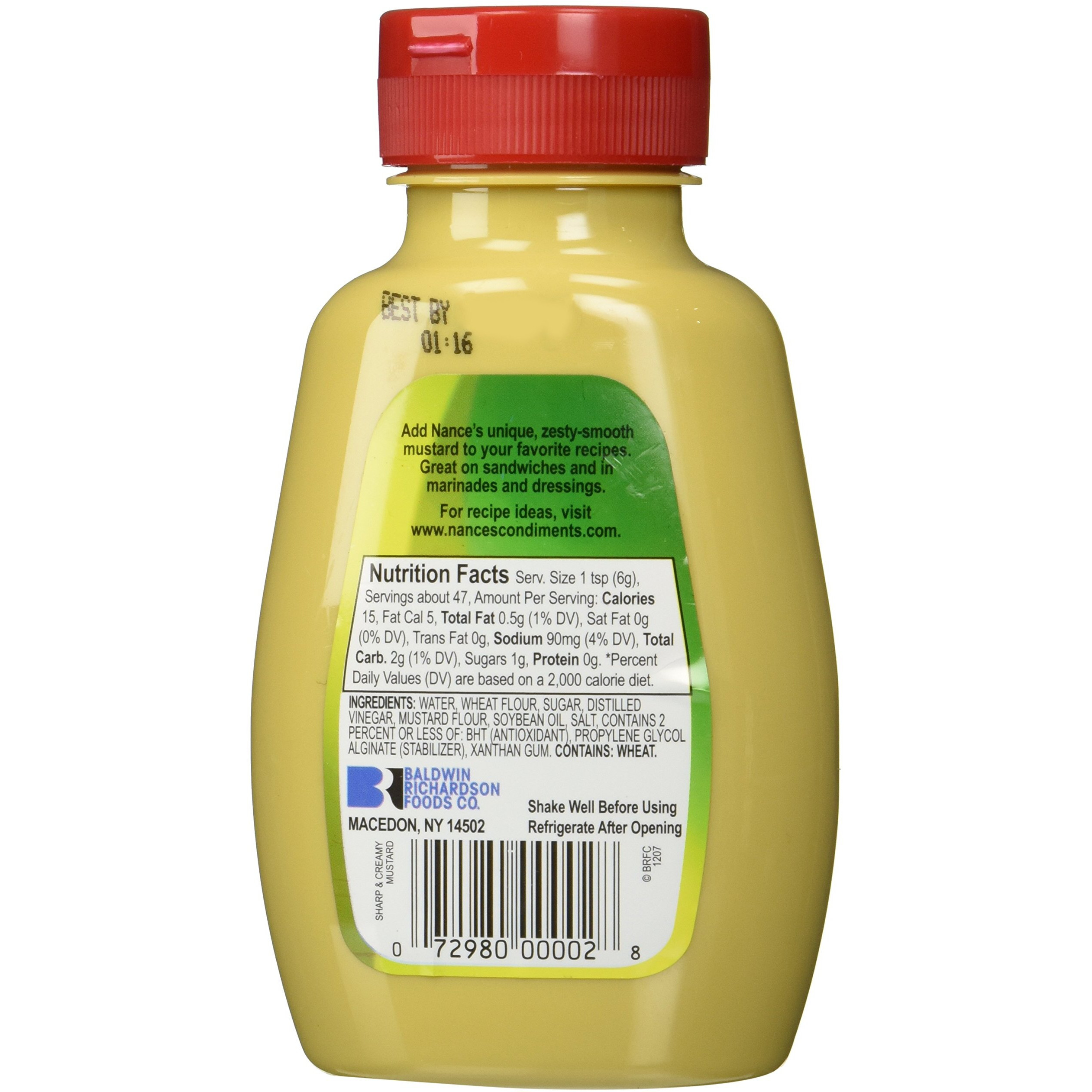 Nance's Mustard Sharp & Creamy 10.0 Oz(Pack Of 2)2