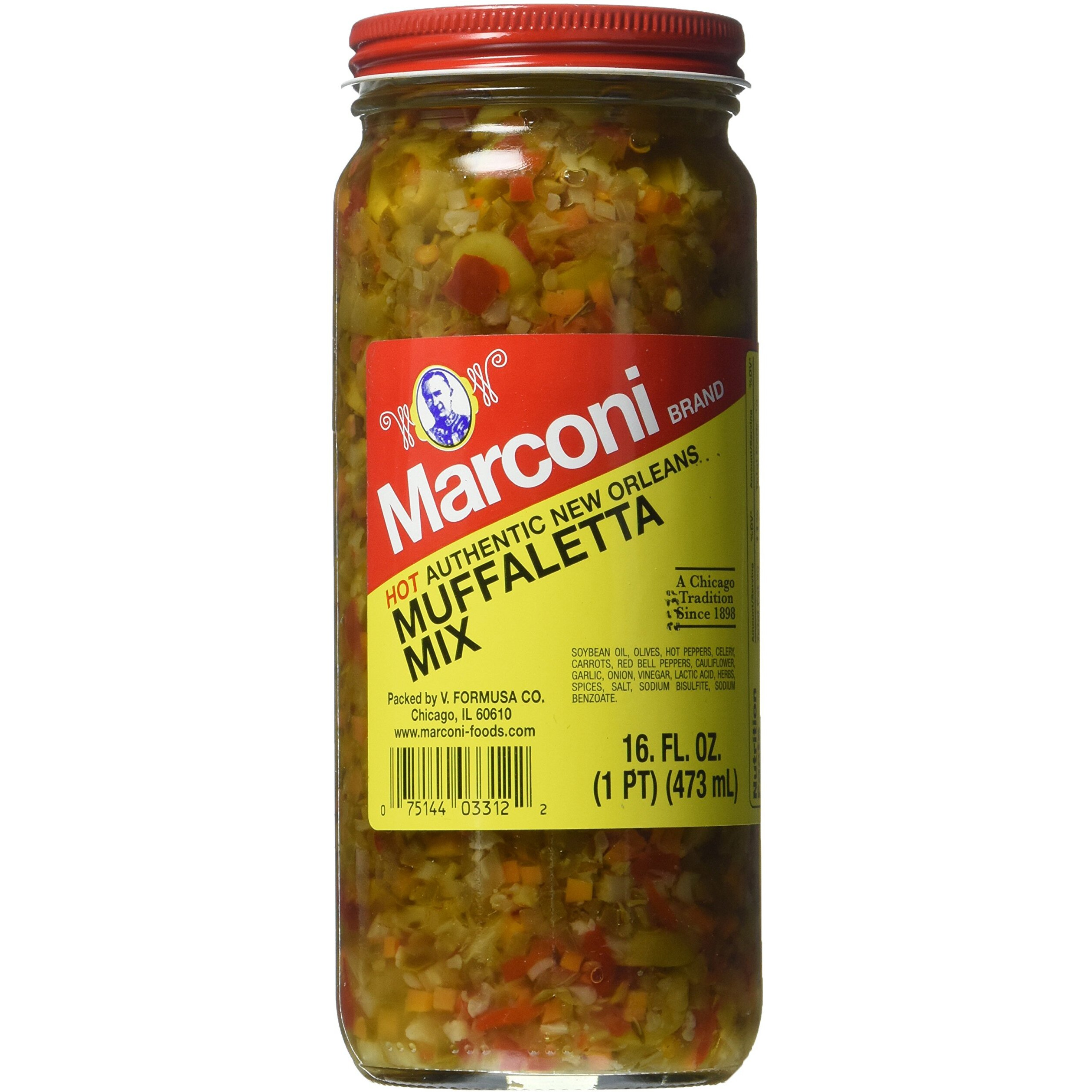 Marconi Hot Muffaletta, 16 Ounce