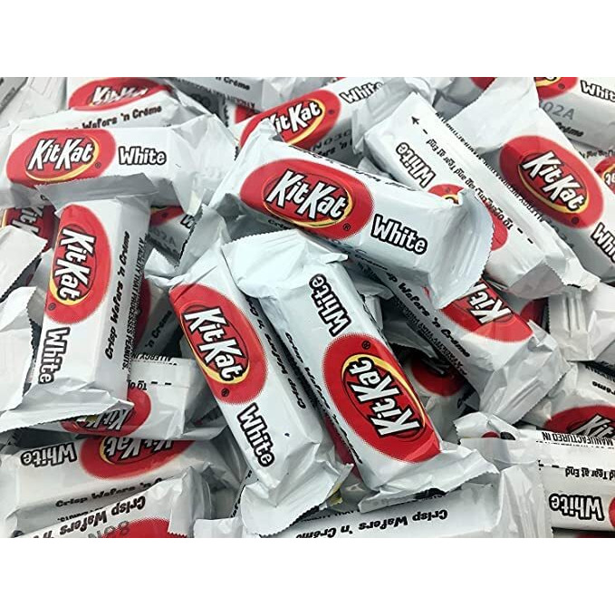 Kit Kat Miniatures Wafer Candy Bars 2 Lb (White Kit Kat)