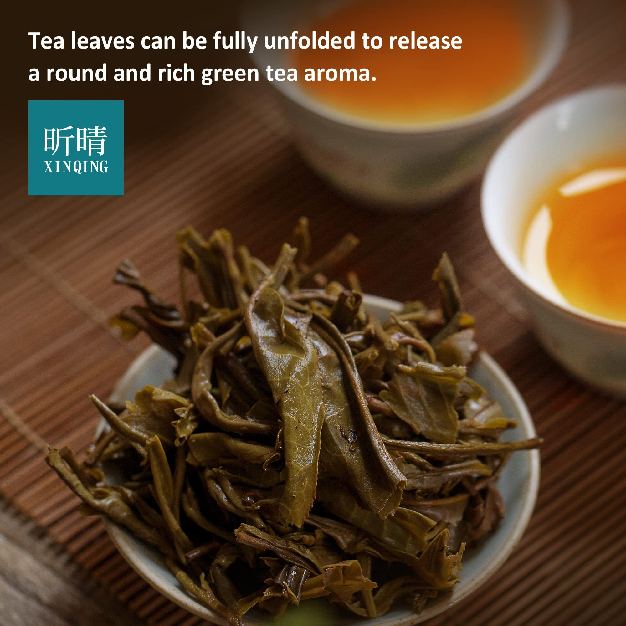 Xin Qing Organic Jasmine Green Tea Taiwan Jasmine Green Tea Loose Jasmine Green Tea Taiwan High Mountain Green Tea Jasmine Tea | Naturally Sweet And Not Bitter 200G