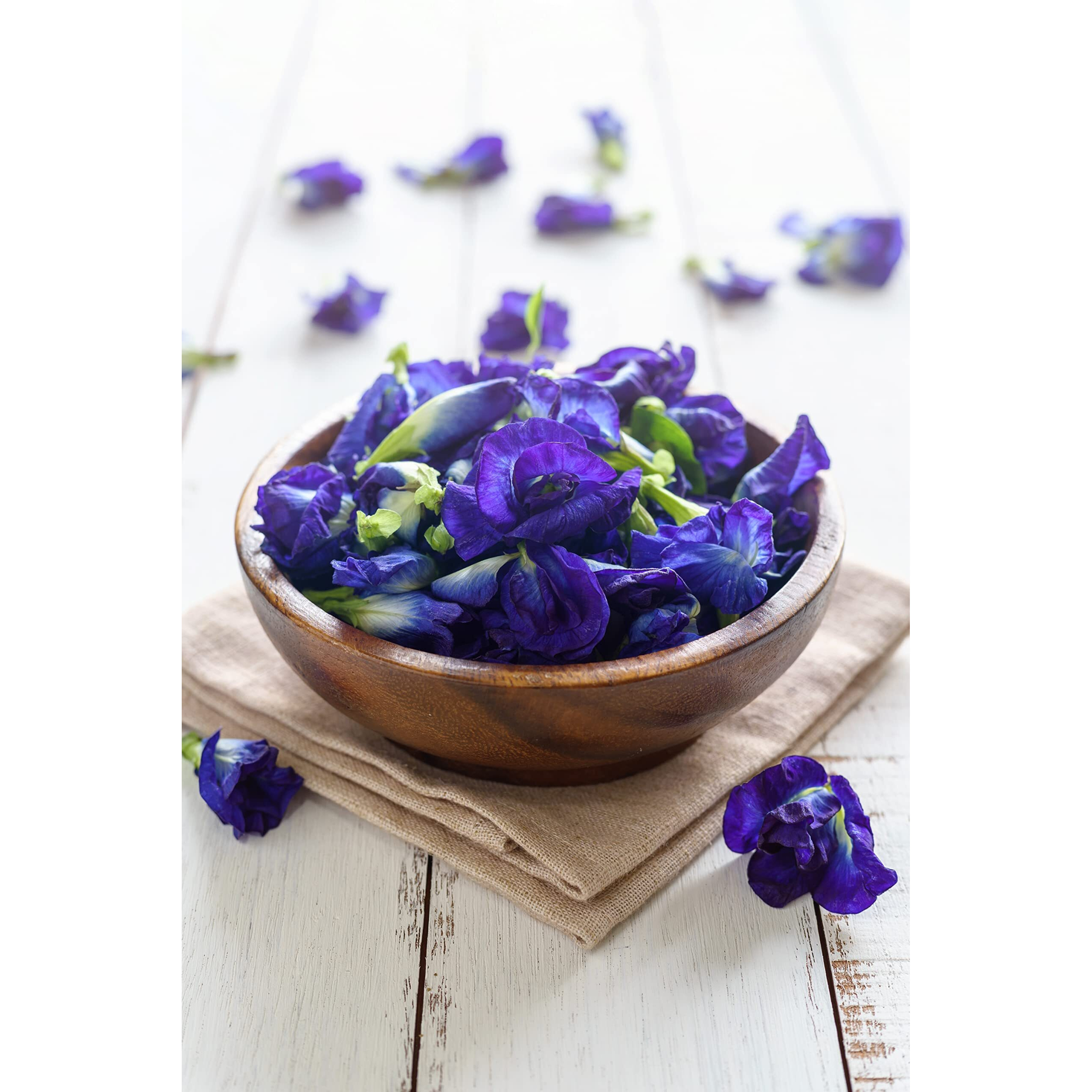 Ancient Roots Blue Butterfly Pea Powder - All-Natural Food Coloring, Filled With Antioxidants, 25 Servings (3.5 Ounces)
