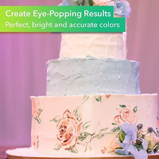 Oasis Supply Ultra Premium, Pliable, Non Cracking Icings Sheets, White (8.5"" X 11.5"", 24), Made In The Usa